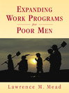 Expanding Work Programs for Poor Men (eBook)